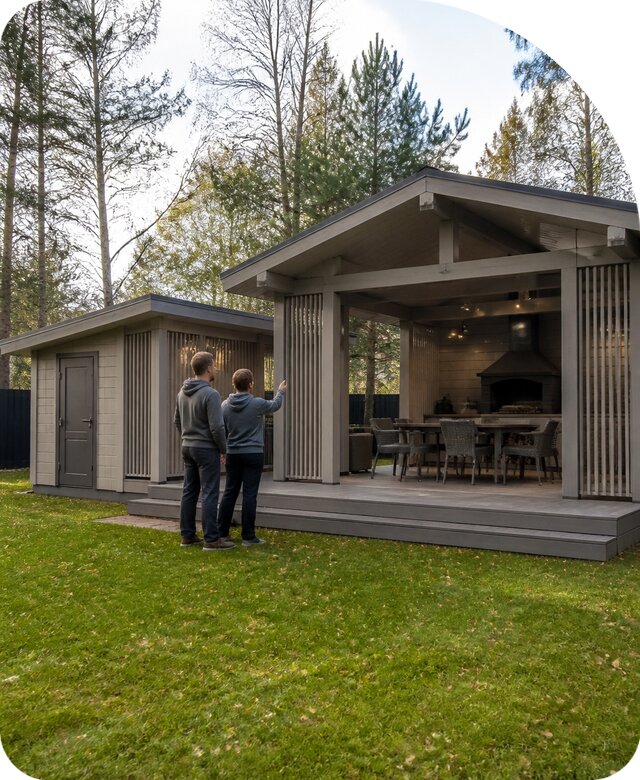 Малые архитектурные формы в Новошахтинске по цене от 78120 р. | РадиДОМА-Нвш